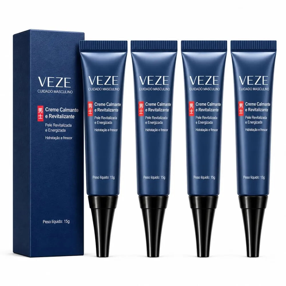 Veze Men
Rejuvenescedor De Pele
Rejuvenescedor
Antirrugas
Olheiras