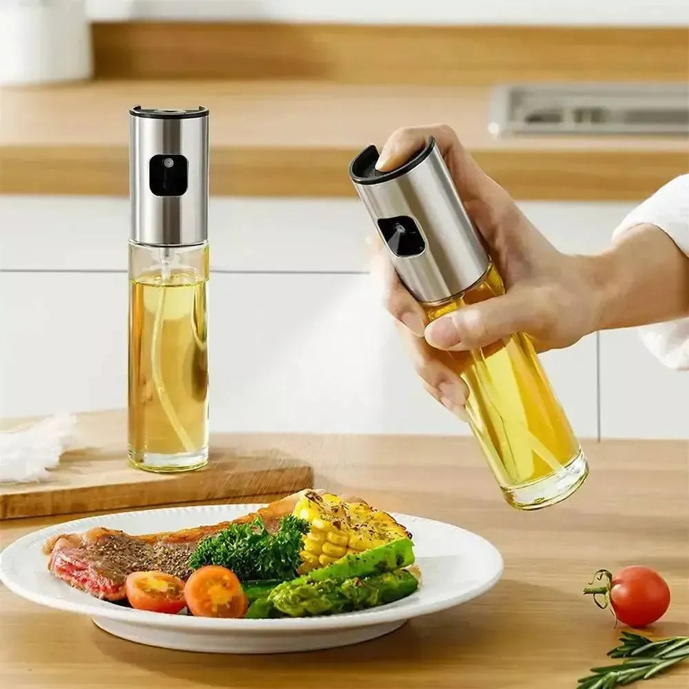 Pulverizador de Óleo de Vidro para Cozinhar Lar Bonito