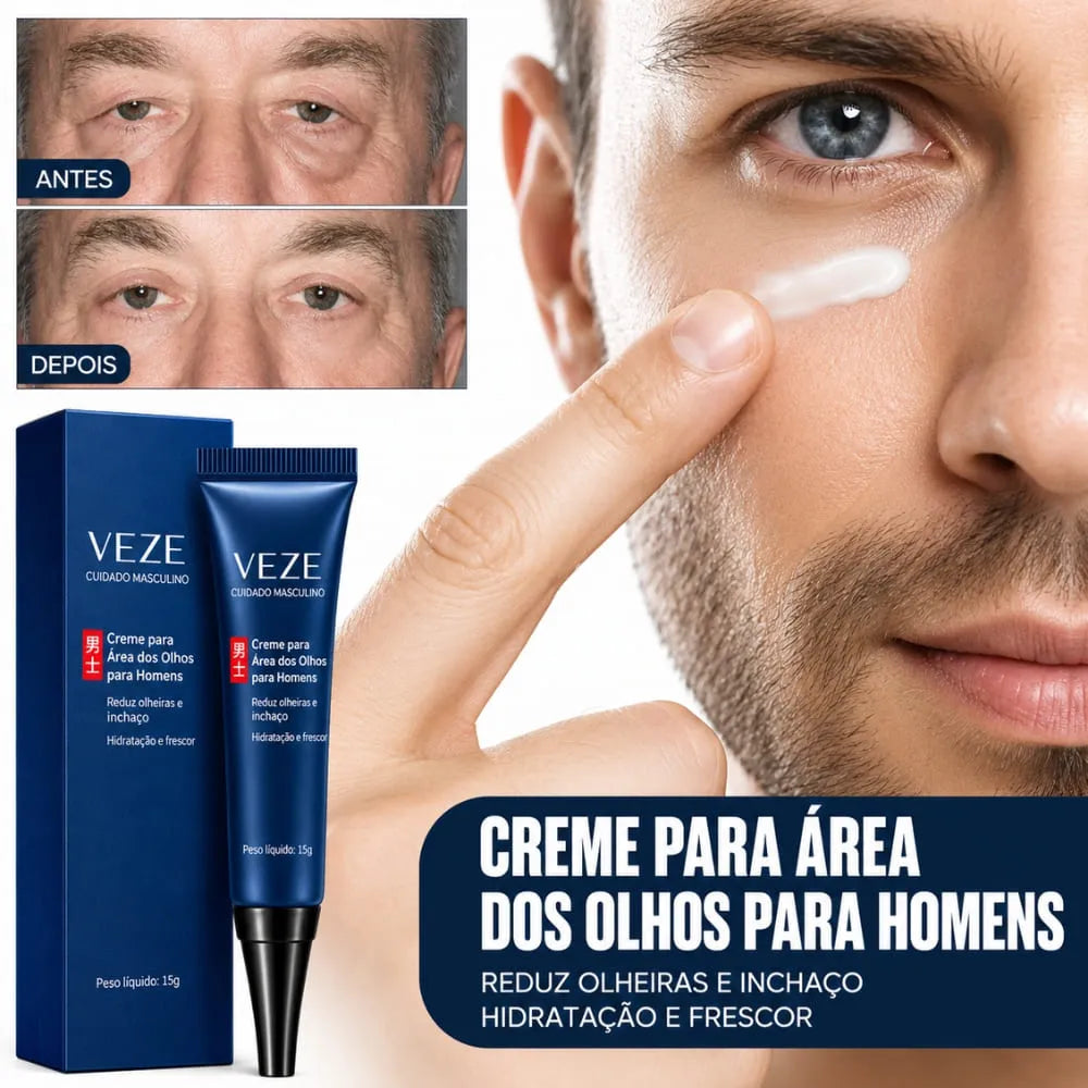 Veze Men
Rejuvenescedor De Pele
Rejuvenescedor
Antirrugas
Olheiras