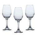 Kit 3 Taças de Vidro Água e Vinho Tinto Luxo Lar Bonito