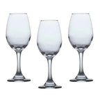 Kit 3 Taças de Vidro Água e Vinho Tinto Luxo Lar Bonito