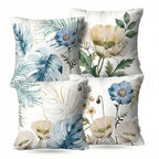 Kit 4 Capas de Almofada Decorativas Cassandra Floral 45x45 Lar Bonito