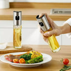 Pulverizador de Óleo de Vidro para Cozinhar Lar Bonito