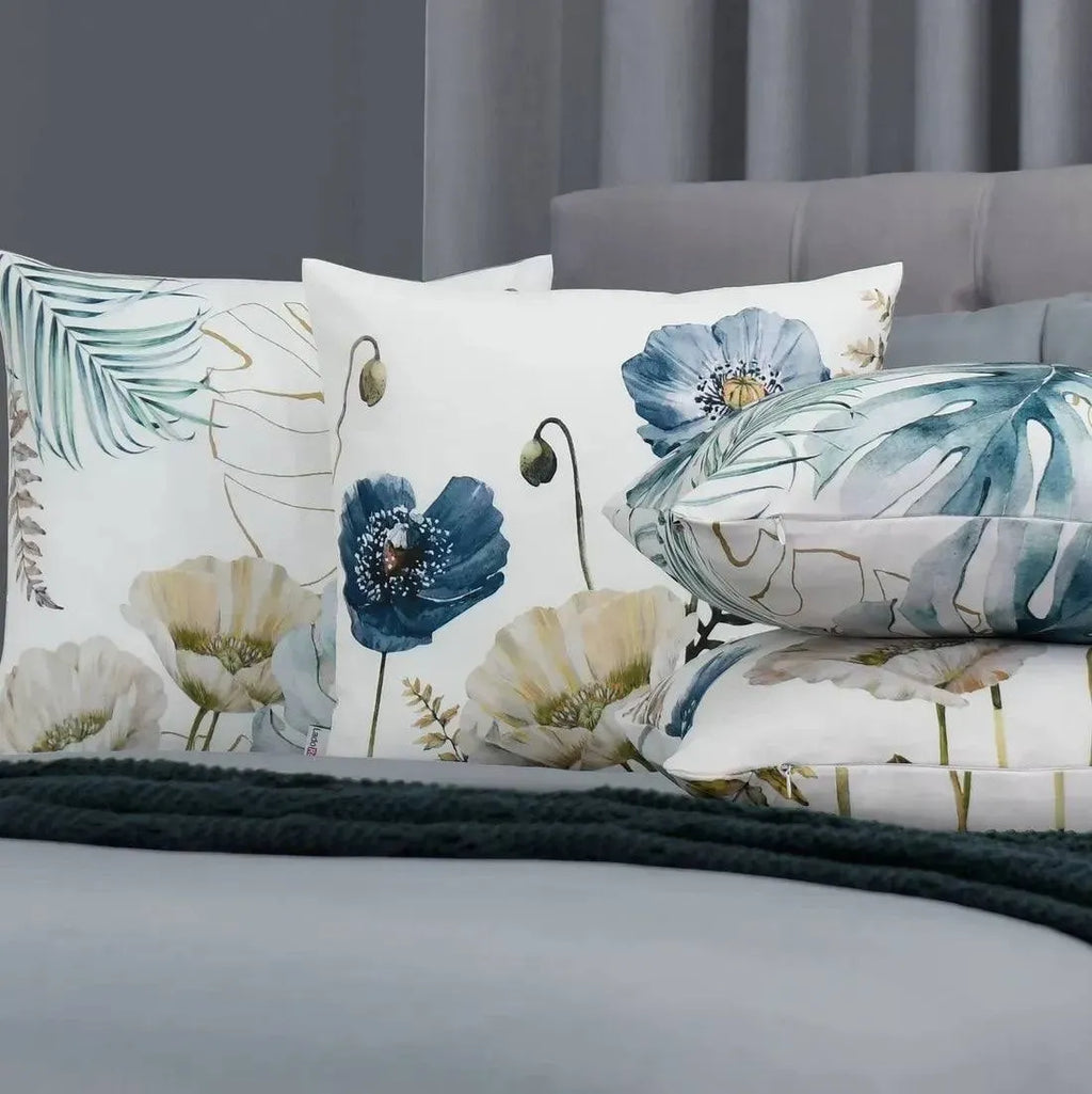 Kit 4 Capas de Almofada Decorativas Cassandra Floral 45x45 Lar Bonito